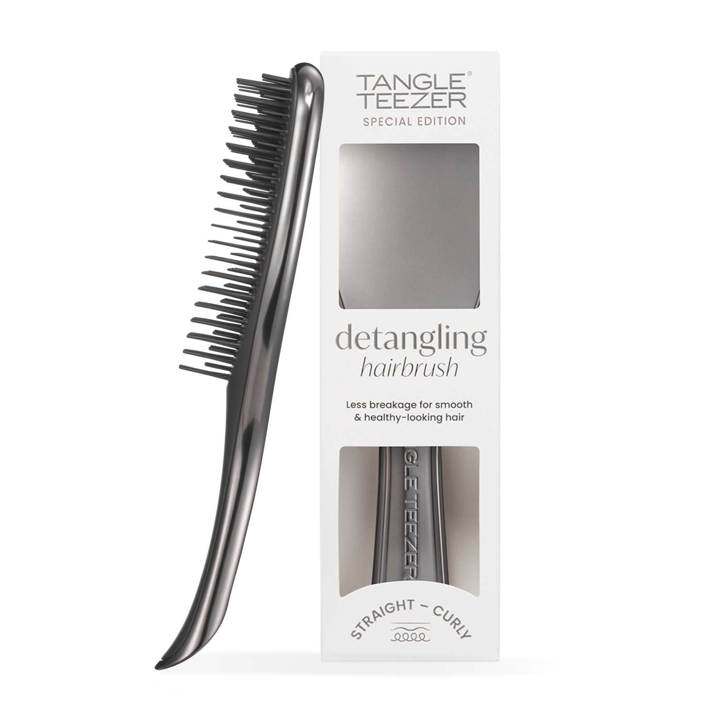 TANGLE TEEZER Ultimate Detangler Special Edition Chrome Midnight Silber Haarbürste 1 Stück Kosmetik