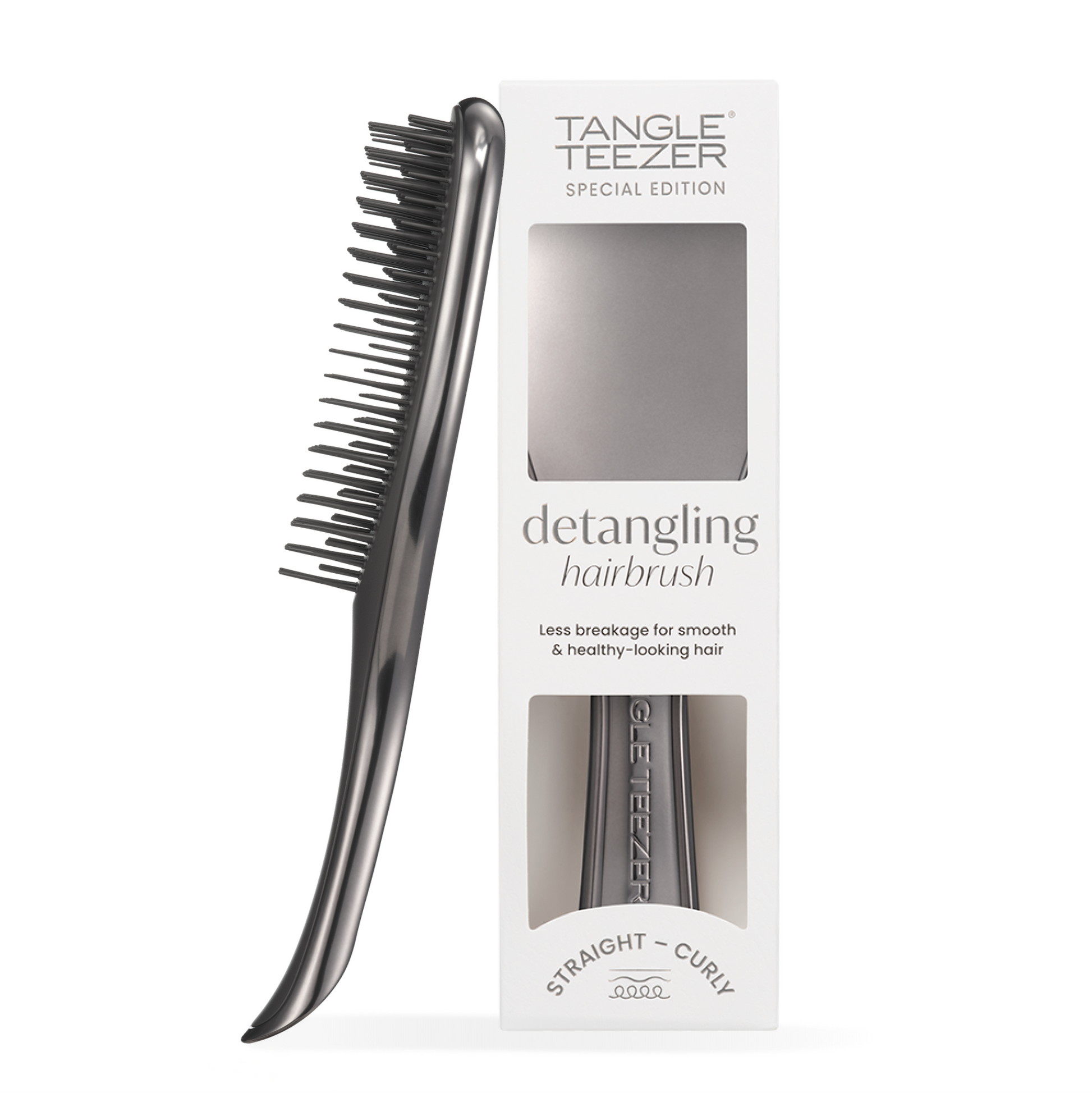 TANGLE TEEZER Ultimate Detangler Special Edition Chrome Midnight Silber Haarbürste 1 Stück Kosmetik