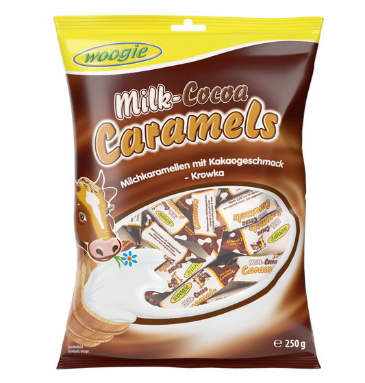 Woogie Milchkaramellen Kakao 250g