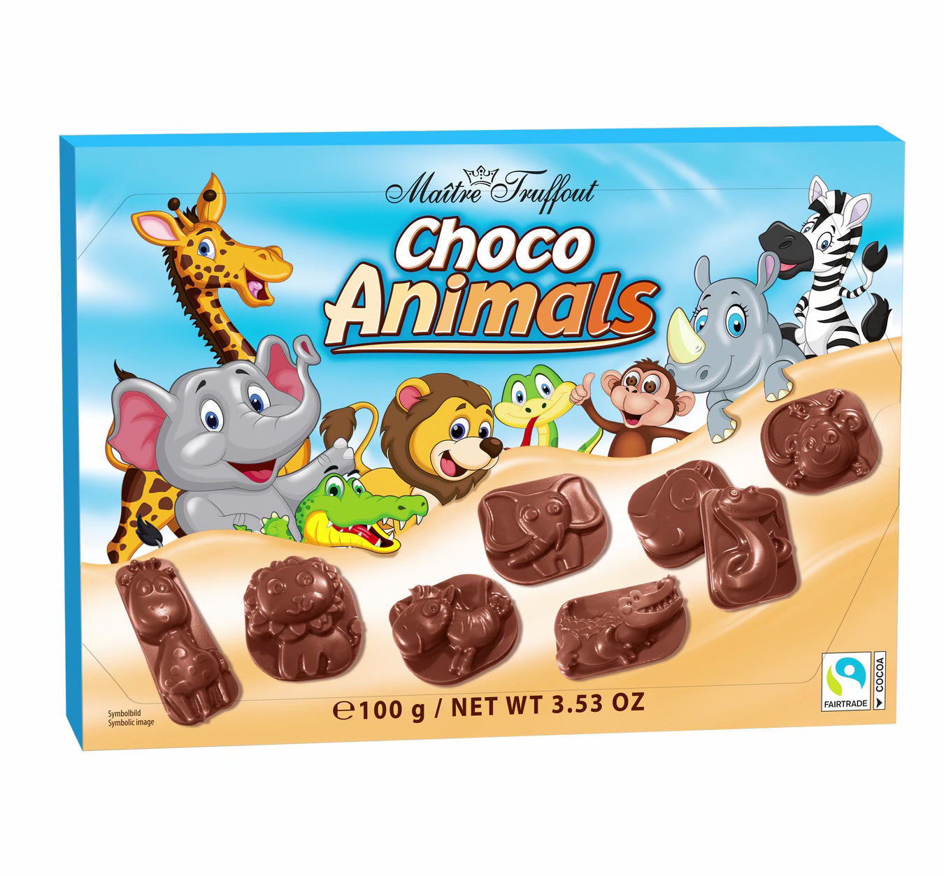 Milchschokolade Choco Animals 100g