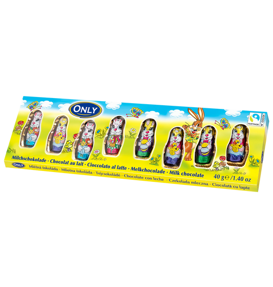 Milchschokolade Osterhasen 40g (8x5g)
