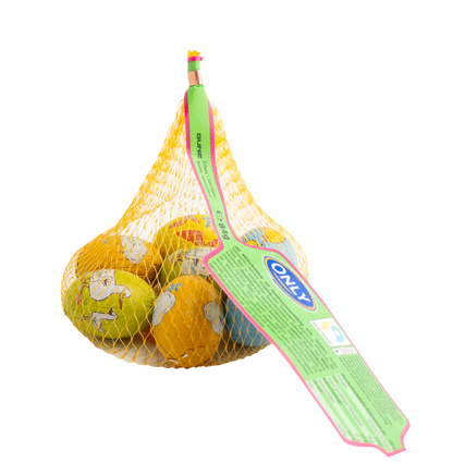 Milchschokoladeeier mit Haselnusscremefüllung groß 84g