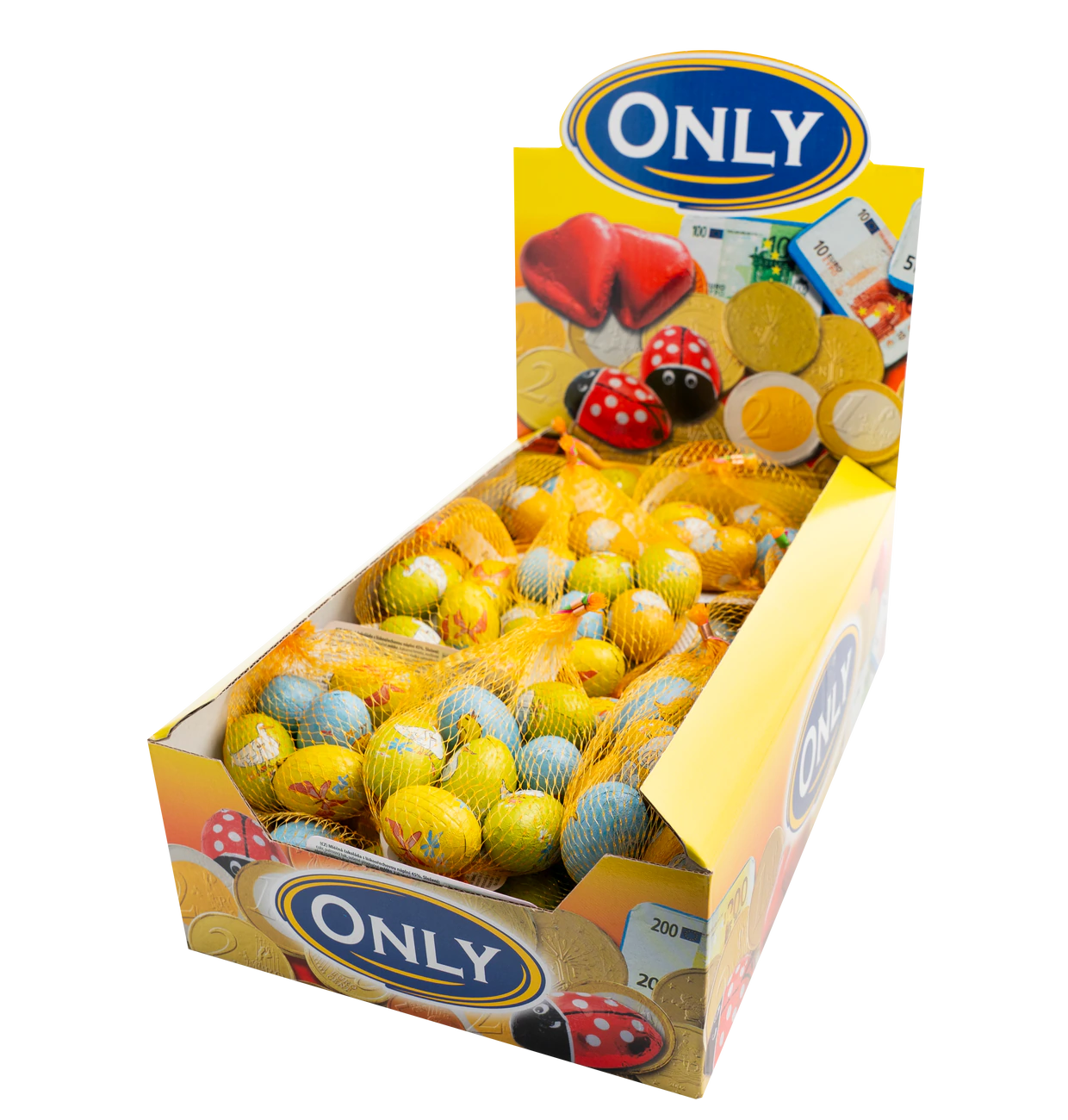 Milchschokoladeeier mit Haselnusscremefüllung groß 84g