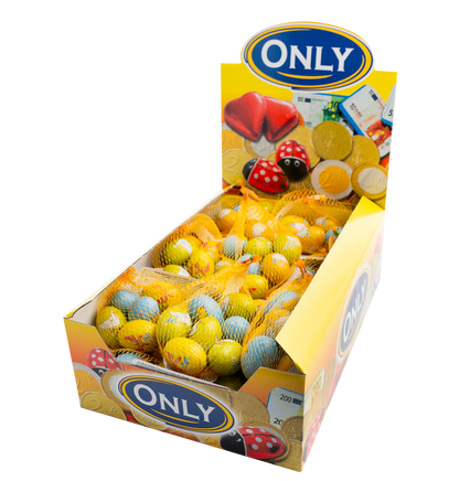 Milchschokoladeeier mit Haselnusscremefüllung groß 84g