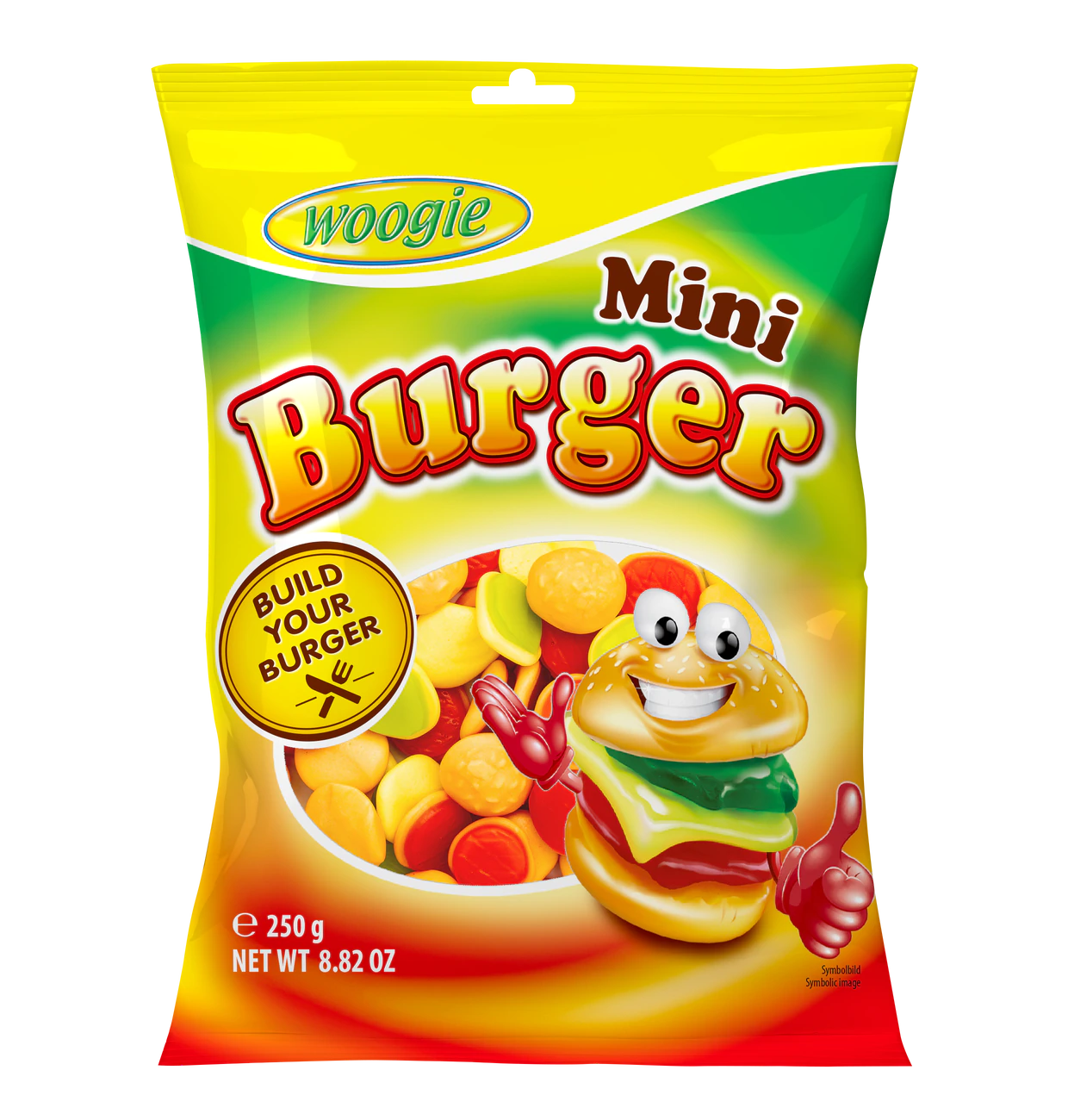 Woogie Fruchtgummi Mini Burger 250g