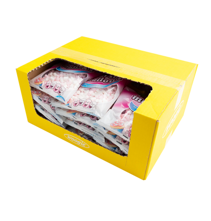 Woogie Mini Marshmallows Pink & Weiß 100g