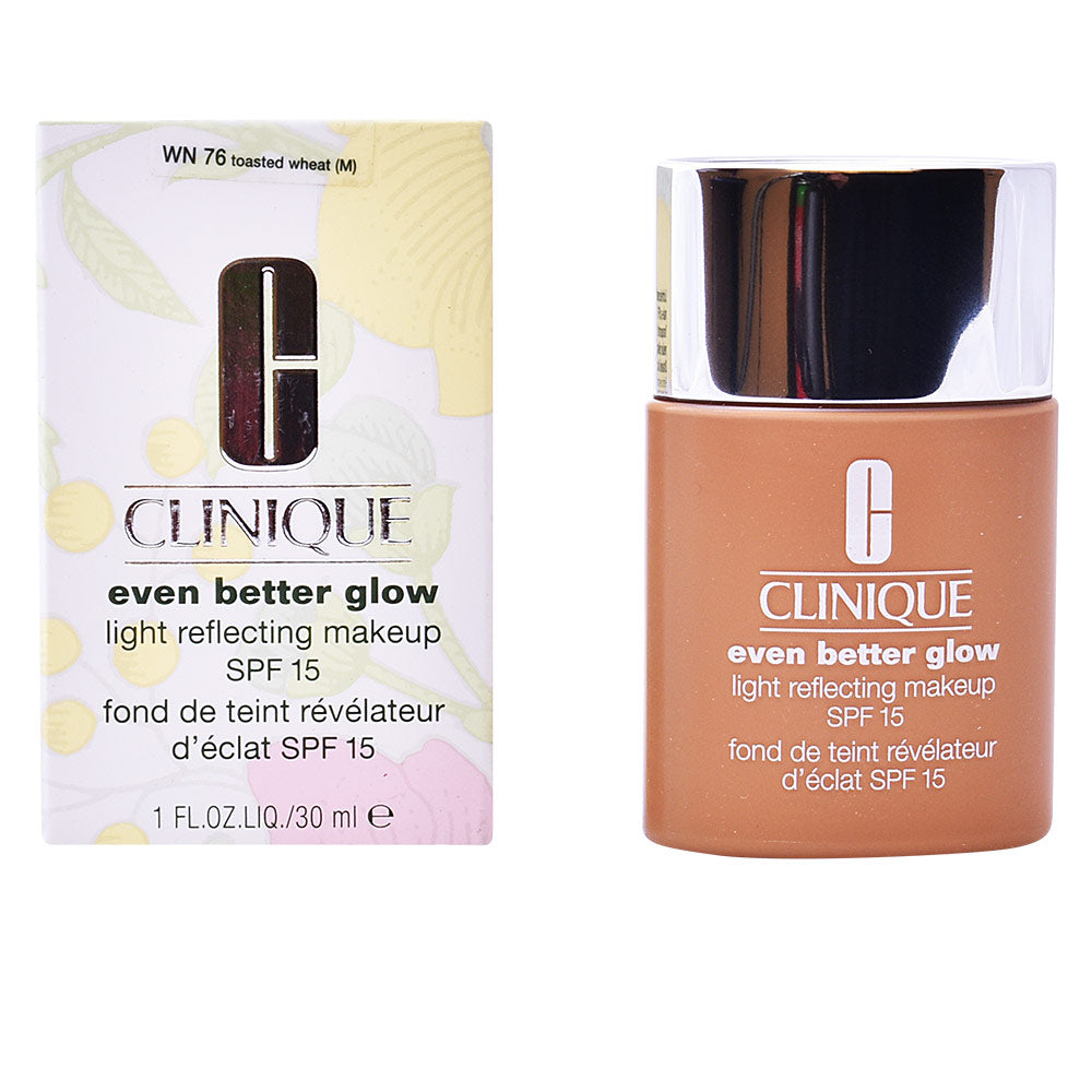 EVEN BETTER GLOW light reflecting makeup SPF15 #toasted