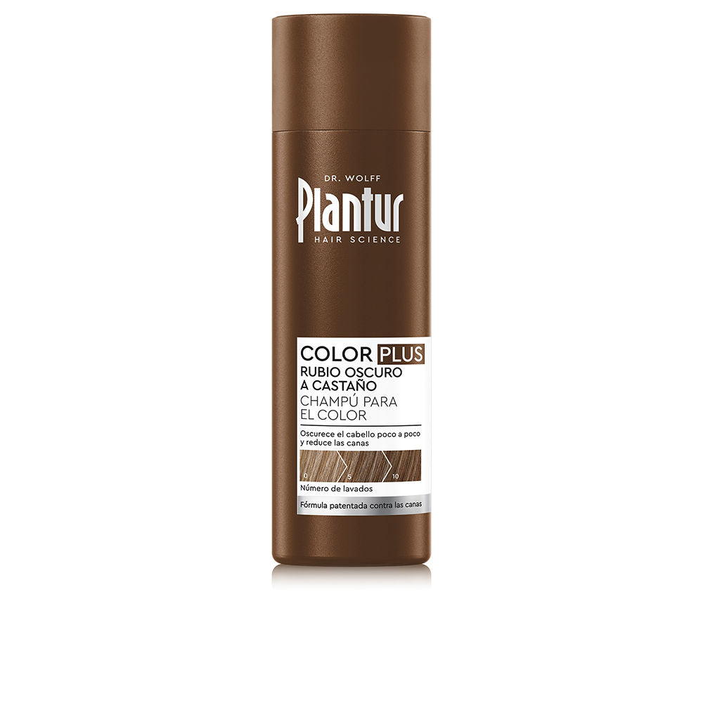 COLOR PLUS dark blonde to brown, color shampoo 200 ml