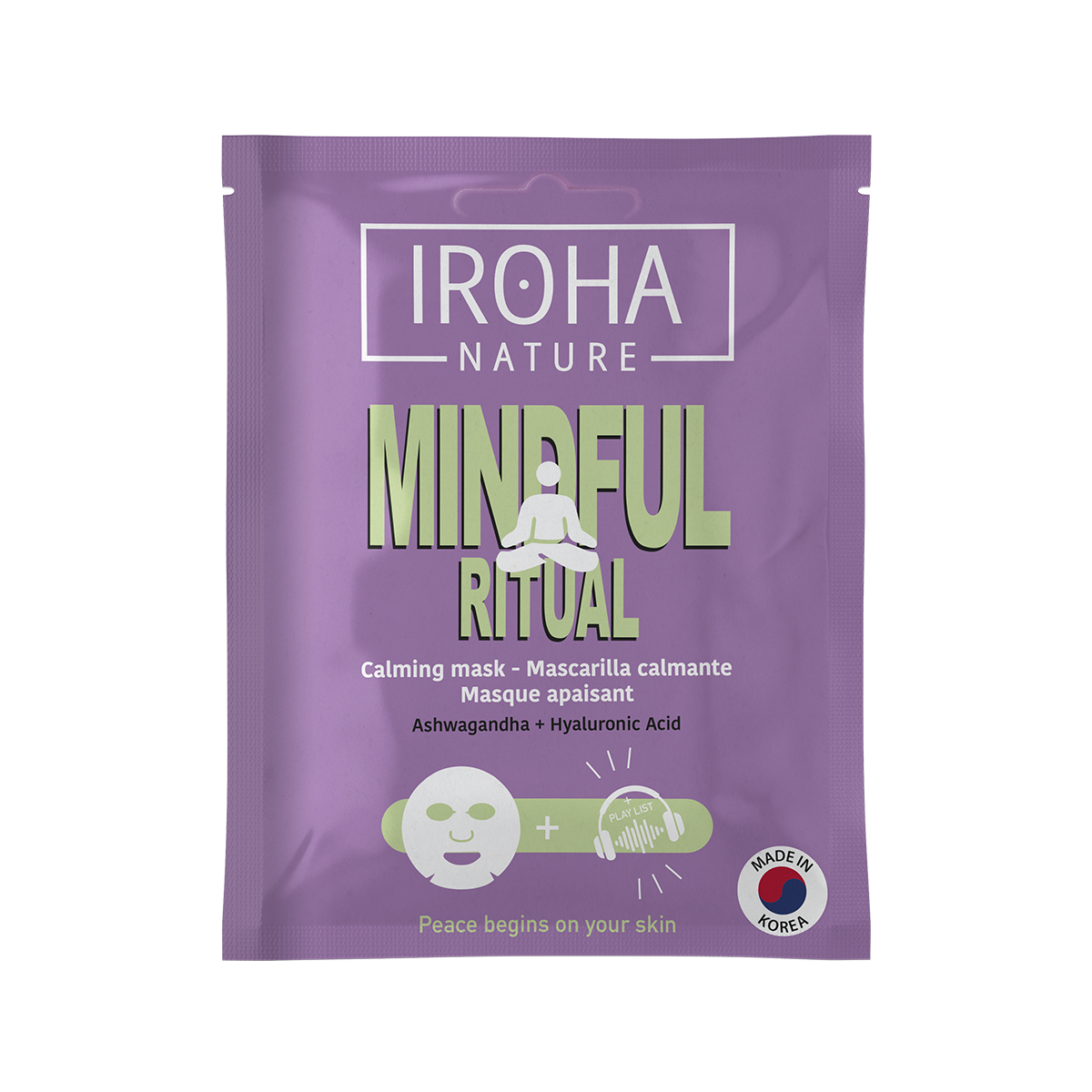 IROHA NATURE IROHA NATURE Mindful Ritual Gesichtsmaske 1 Stück Kosmetik