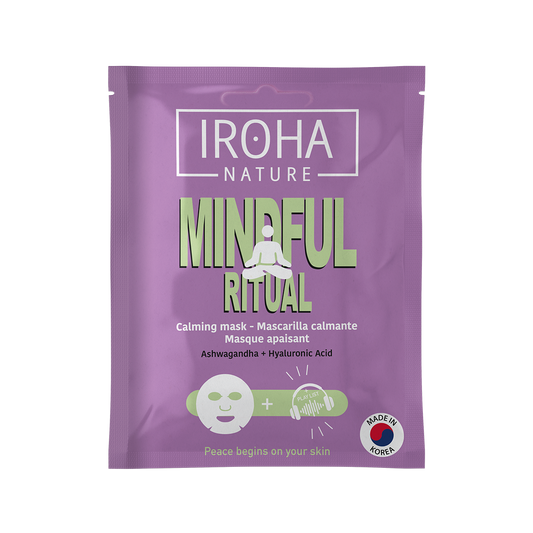 IROHA NATURE Mindful Ritual Gesichtsmaske 1 Stück