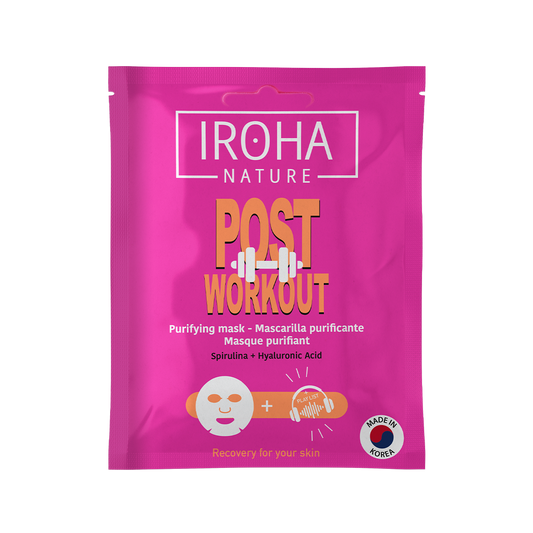 IROHA NATURE IROHA NATURE Post Workout Mascarilla Facial Gesichtsmaske 1 Stück Kosmetik