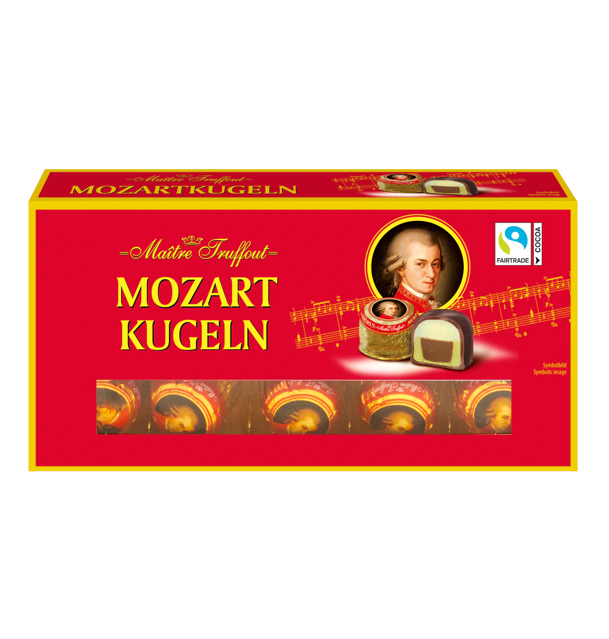 Mozartkugeln 200g Runde Versuchung - Mozartkugeln von Maître Truffout