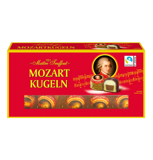 Mozartkugeln 200g Runde Versuchung - Mozartkugeln von Maître Truffout