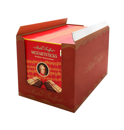 Mozartsticks 200g süsse Versuchung - Mozart Sticks von Maître Truffout – Rückansicht
