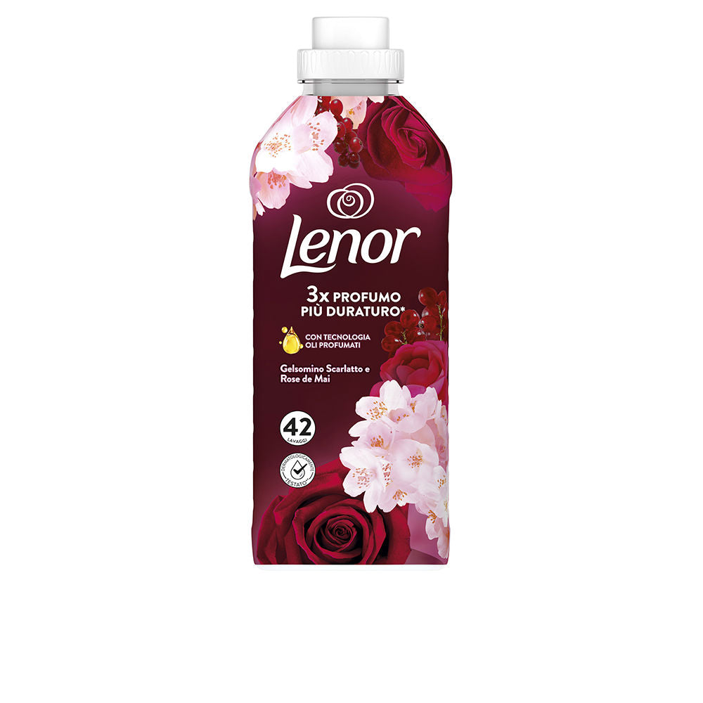 LENOR JASMINE AND ROSE concentrated liquid fabric softener 42 doses