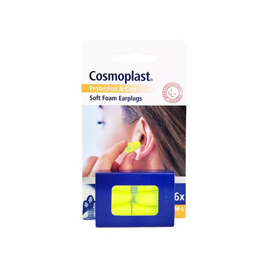 Cosmoplast Tapones Oídos Espuma 6 U