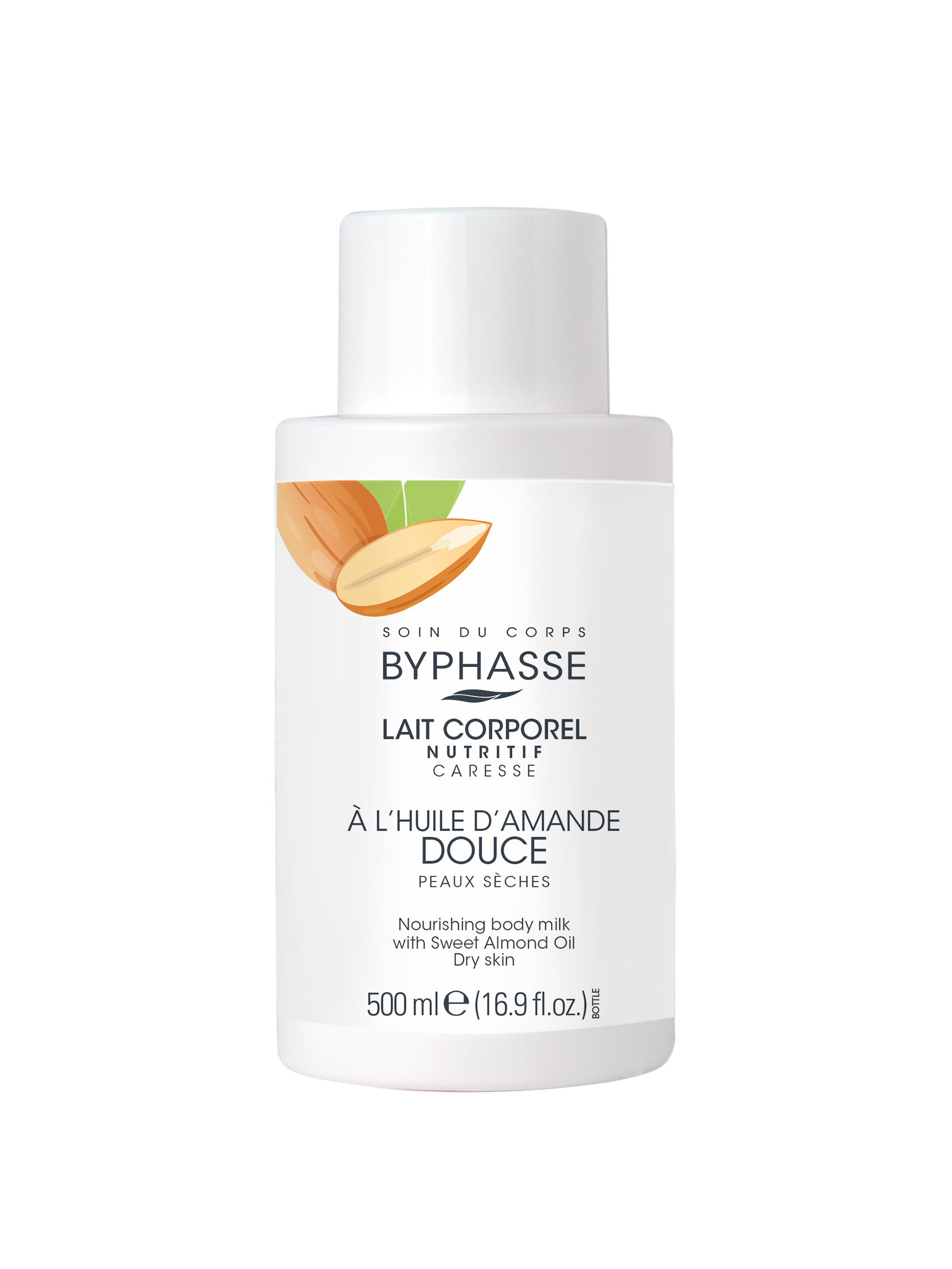BYPHASSE Leche Corporal Nutritiva Con Aceite De Almendra 500 ml Kosmetik