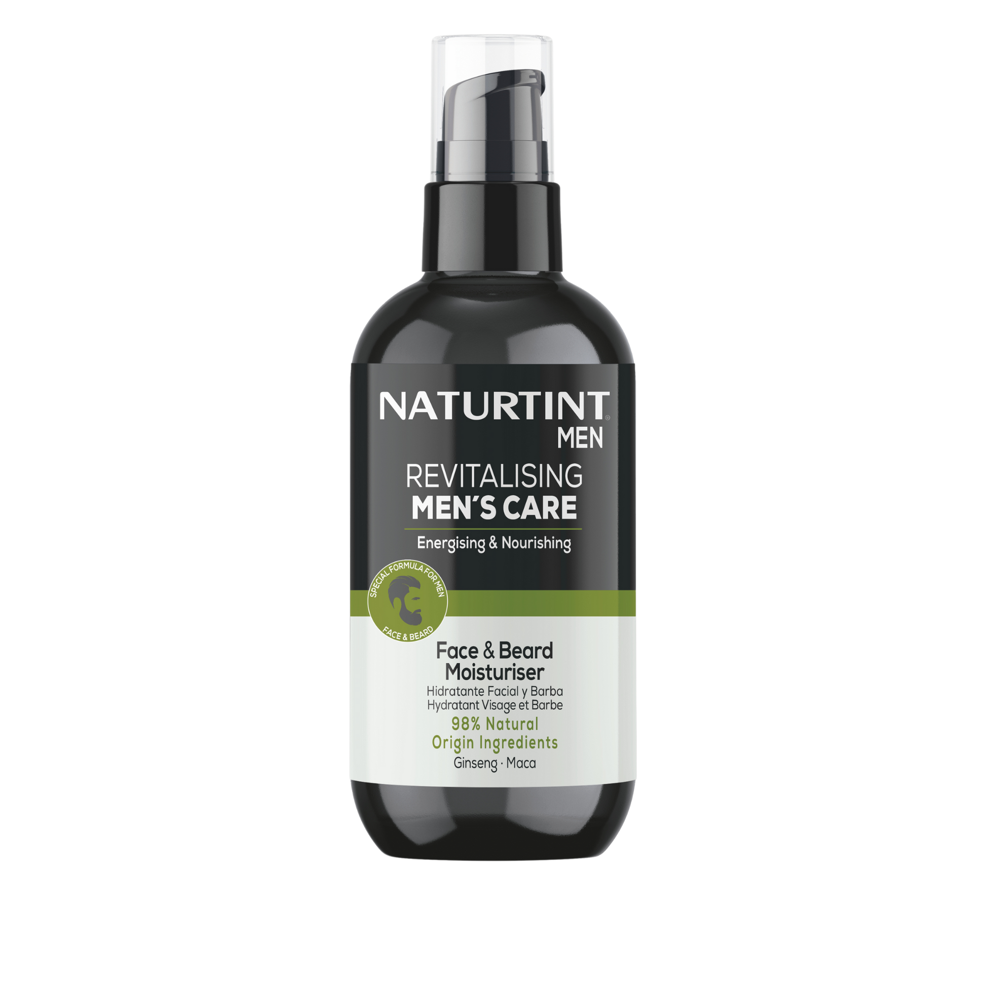NATURTINT Revitalising Men's Care Feuchtigkeitspflege für Gesicht und Bart 200 ml