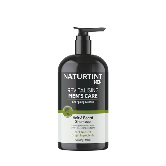 NATURTINT NATURTINT Revitalising Men's Care Shampoo für Haar und Bart 500 ml Energisierende Haarfarbe