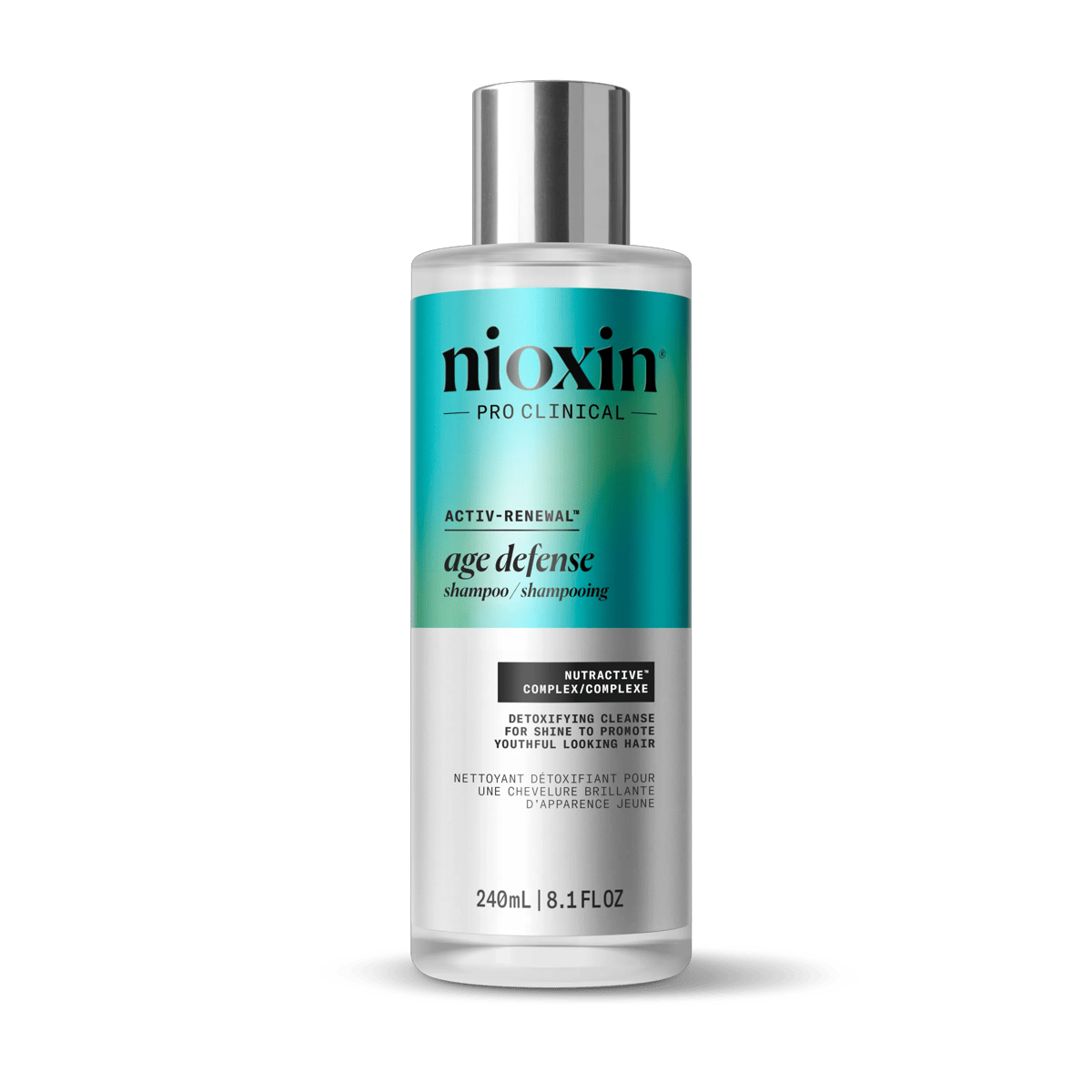 NIOXIN NIOXIN Age Defense Shampoo 240 ml Anti-Aging mit Niacinamid zur Kopfhautpflege Kosmetik