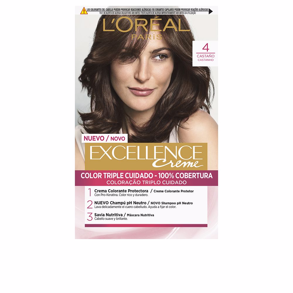 EXCELLENCE Creme dye #4-brown 192 ml