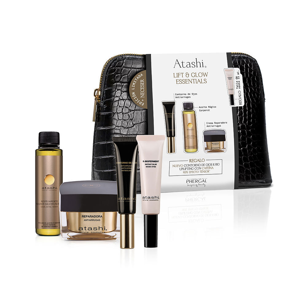 LIFT &amp; GLOW ESSENTIALS ANTI-WRINKLE RITUAL CASE 5 pcs