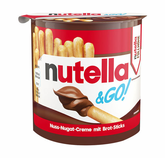 nutella & GO! Brot Sticks 52g – Produktansicht