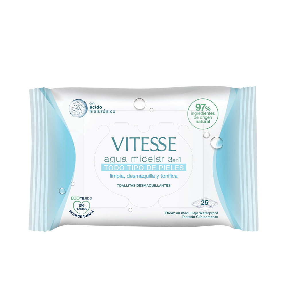 Micellar Water Wipes 3 in 1 for all skin types 25 units