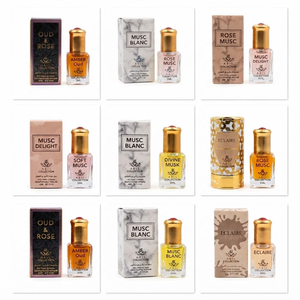 ASIL Collection Parfumöl Roll-on – Moschus, Oud & Rose | 5 ml - Eclaire