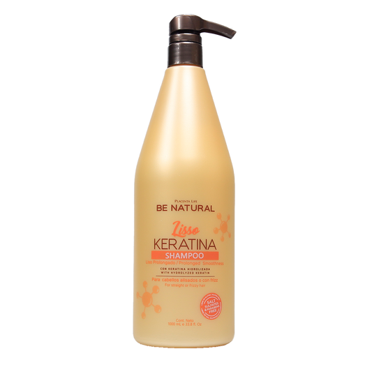 BE NATURAL Lisso Keratina Shampoo 1 Liter Kosmetik