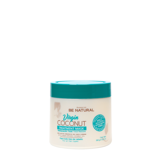 BE NATURAL Virgin Coconut Mascarilla 350 ml Haarmaske mit Kokosöl