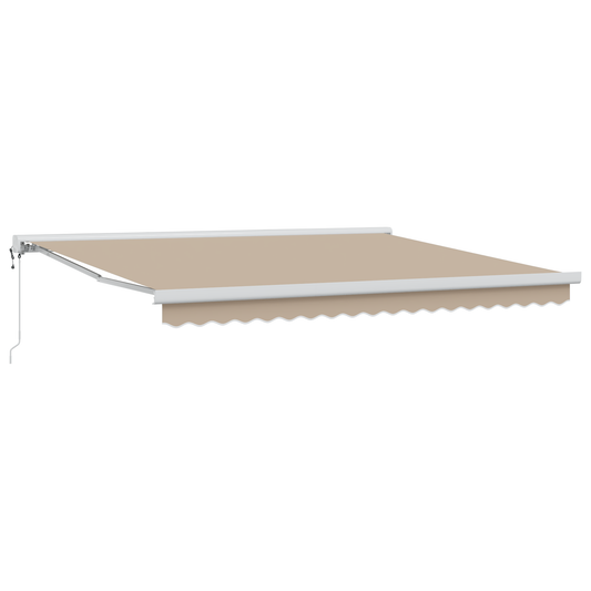 Automatische Einziehbare Markise Beige