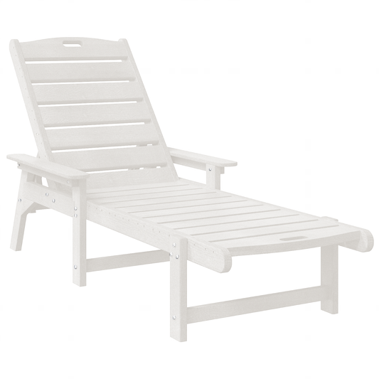 Sonnenliegen 2 Stk 162X53X98.5 Cm Hdpe