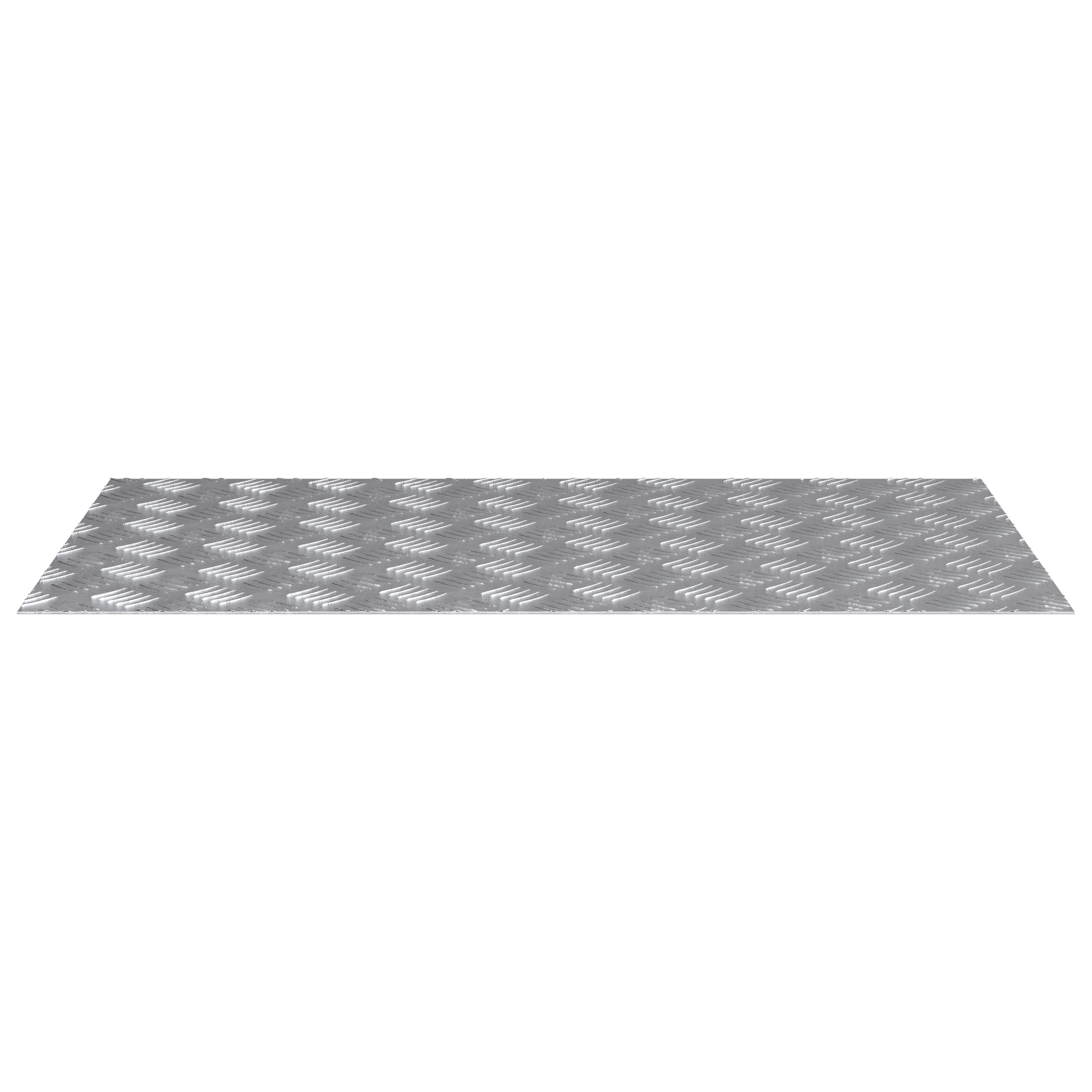 Aluminium Riffelbleche 2 Stück Rutschfest 90X50 Cm