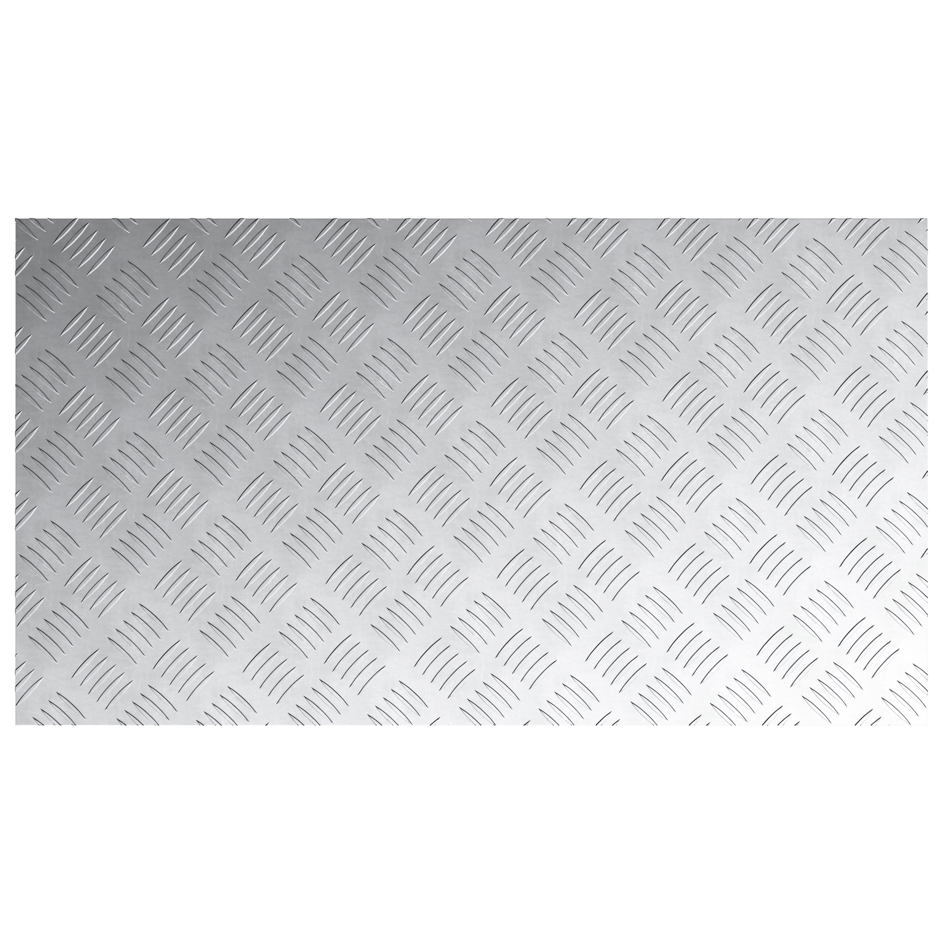 Aluminium Riffelbleche 2 Stück Rutschfest 90X50 Cm