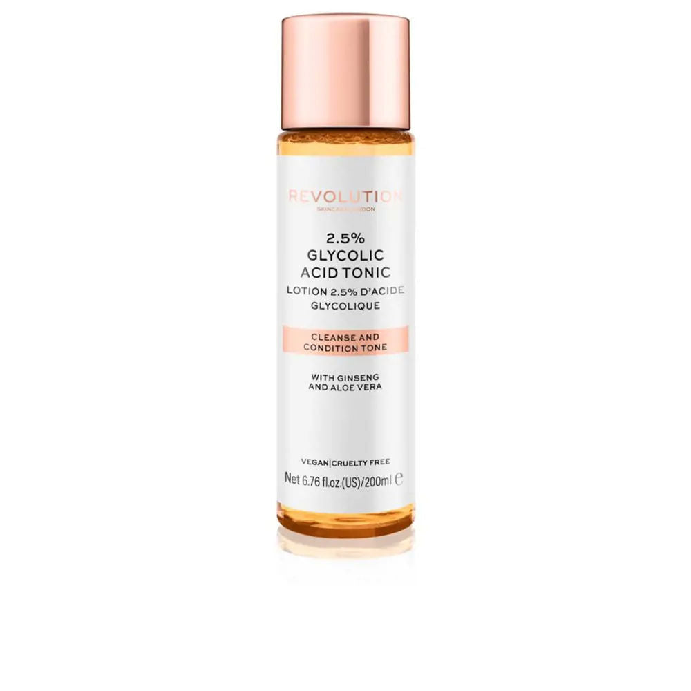 GLYCOLIC ACID TONIC 2.5% cleanse and condition skin tone 200 ml