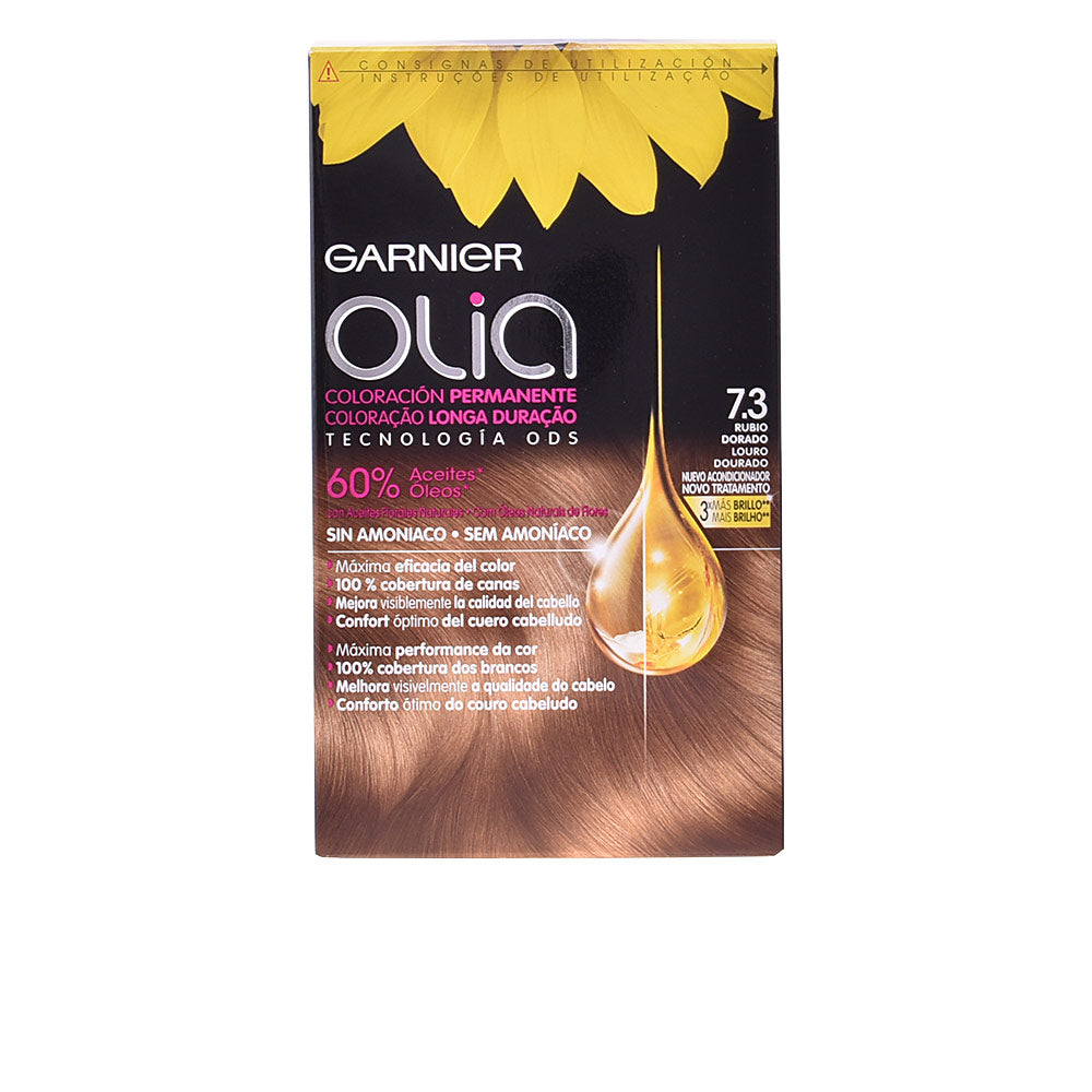 OLIA coloración permanente #7,3-golden dark blonde 1 u