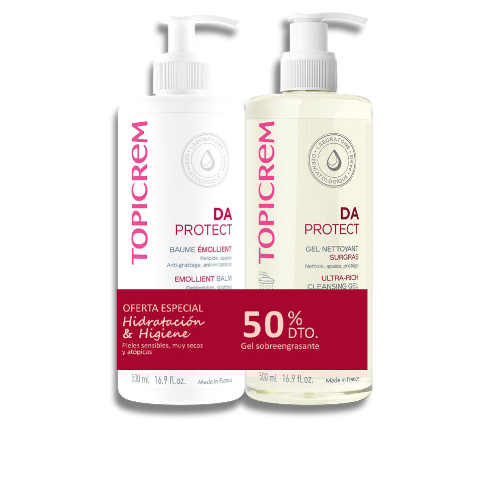 DA PROTECT EMOLIENT BALM 500 ML + CLEANSING GEL 500 ML PACK 2 pcs