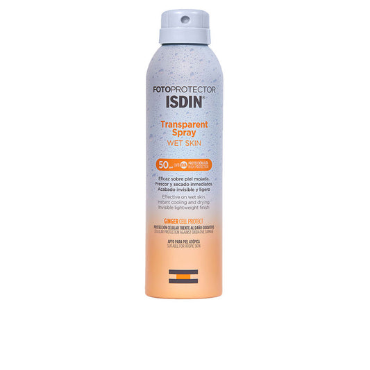 Isdin PHOTOPROTECTOR wet skin transparent spray SPF50+ 250 ml