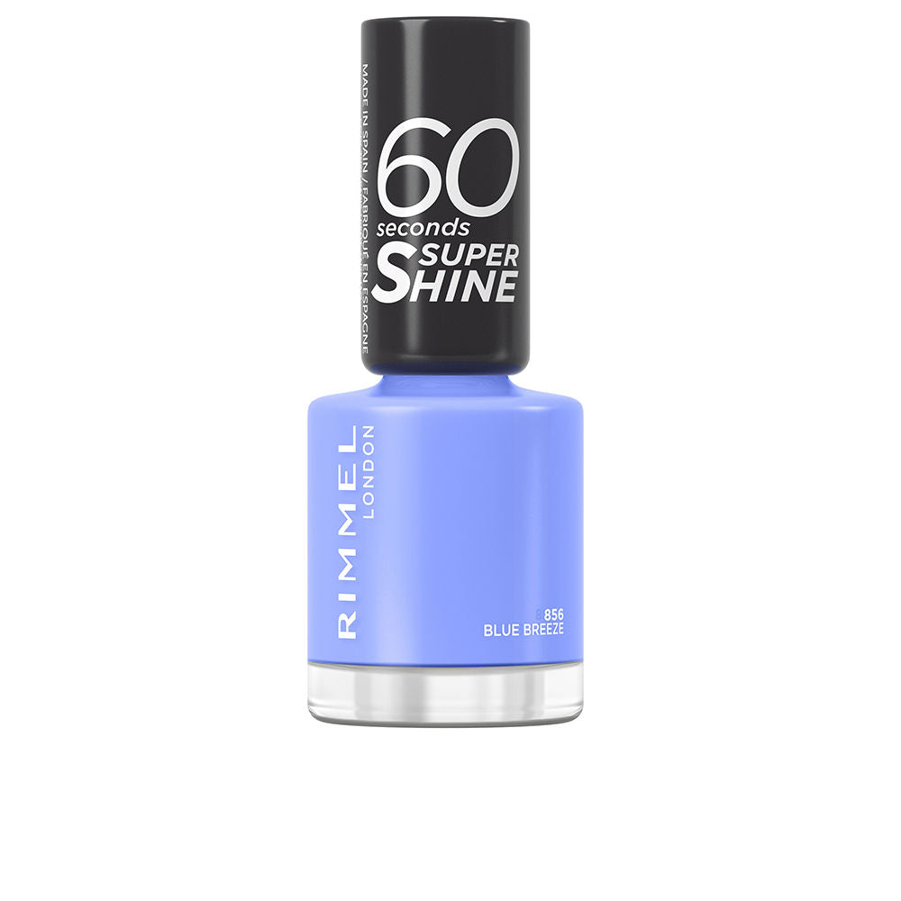 RIMMEL LONDON 60 Seconds Super Shine Nagellack 856 Blue Breeze 8 ml