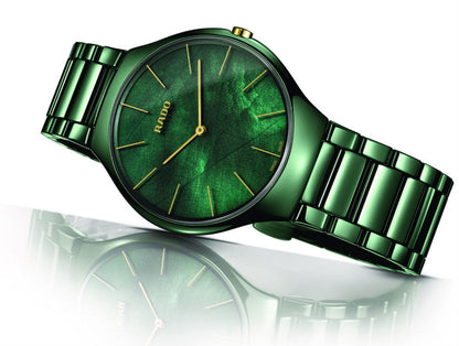 Rado True Round Thinline Uhr – Schweizer Luxusuhr aus Hightech-Keramik