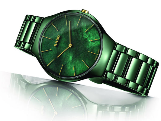Rado Swiss Rado True Round Thinline Uhr – Schweizer Luxusuhr aus Hightech-Keramik – Produktansicht