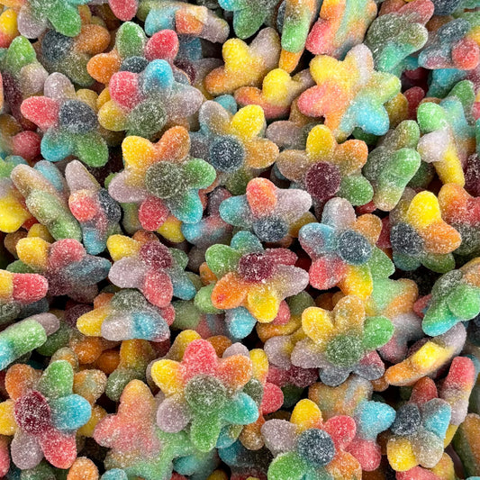 Dulceplus Sugared Rainbow Flowers 1 Kg