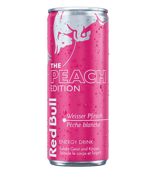 Red Bull Peach Edition Weisser Pfirsich 250ml