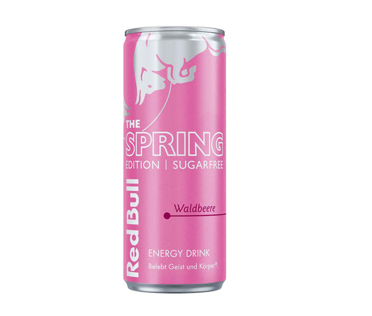 Red Bull Pink Energy Drink Spring Edition Waldbeere 250ml - Candyshop.ch