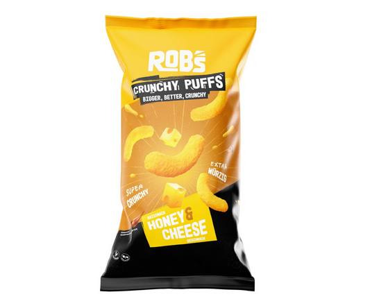 ROB’s Crunchy Puffs Honey & Cheese 130g