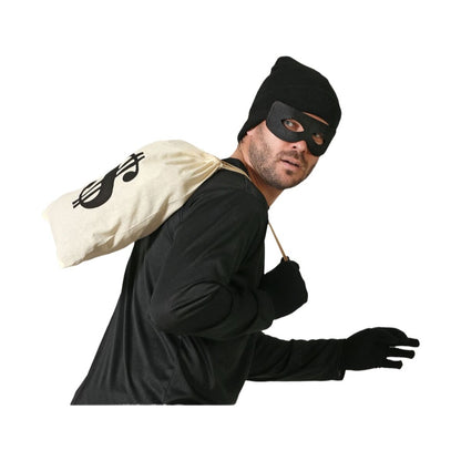 Bigbuy Carnival Verkleidung Für Erwachsene Dieb Ladybug (4 Stück)