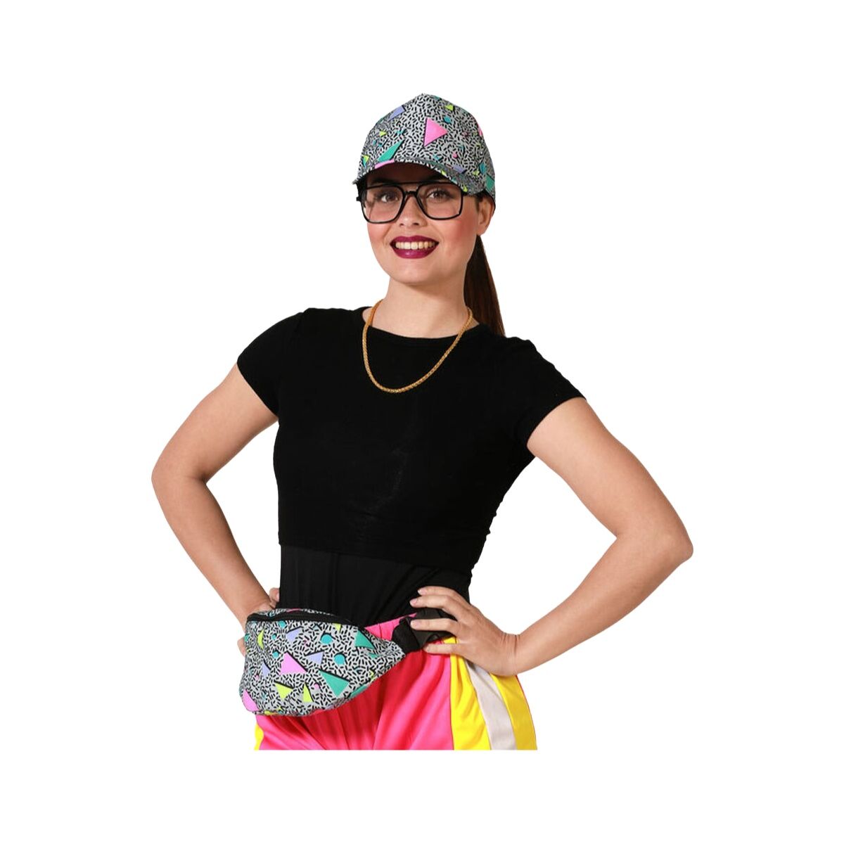 Bigbuy Carnival Verkleidung Für Erwachsene 80Er Jahre (4 Stück)