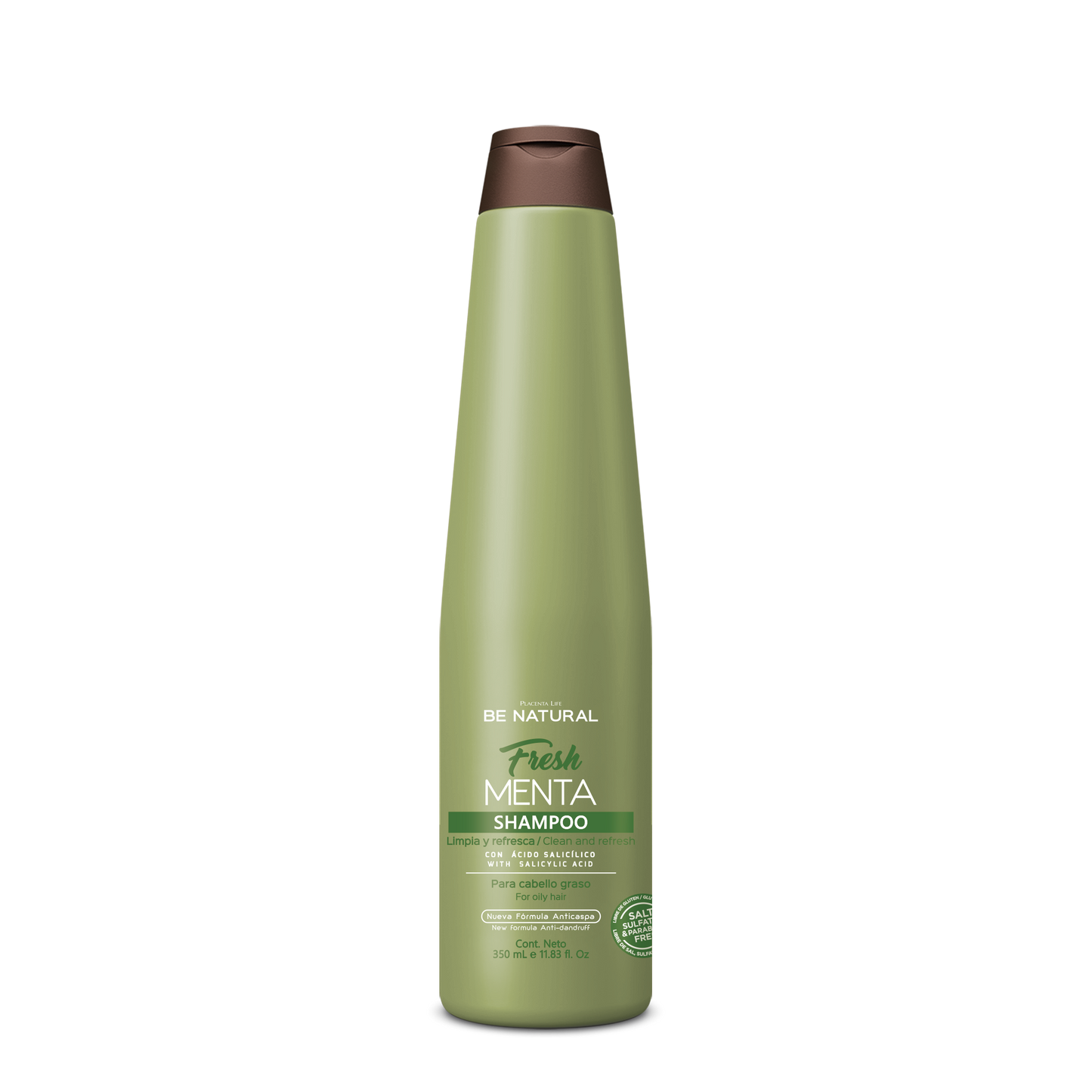 BE NATURAL BE NATURAL Fresh Menta Shampoo 350 ml Kosmetik