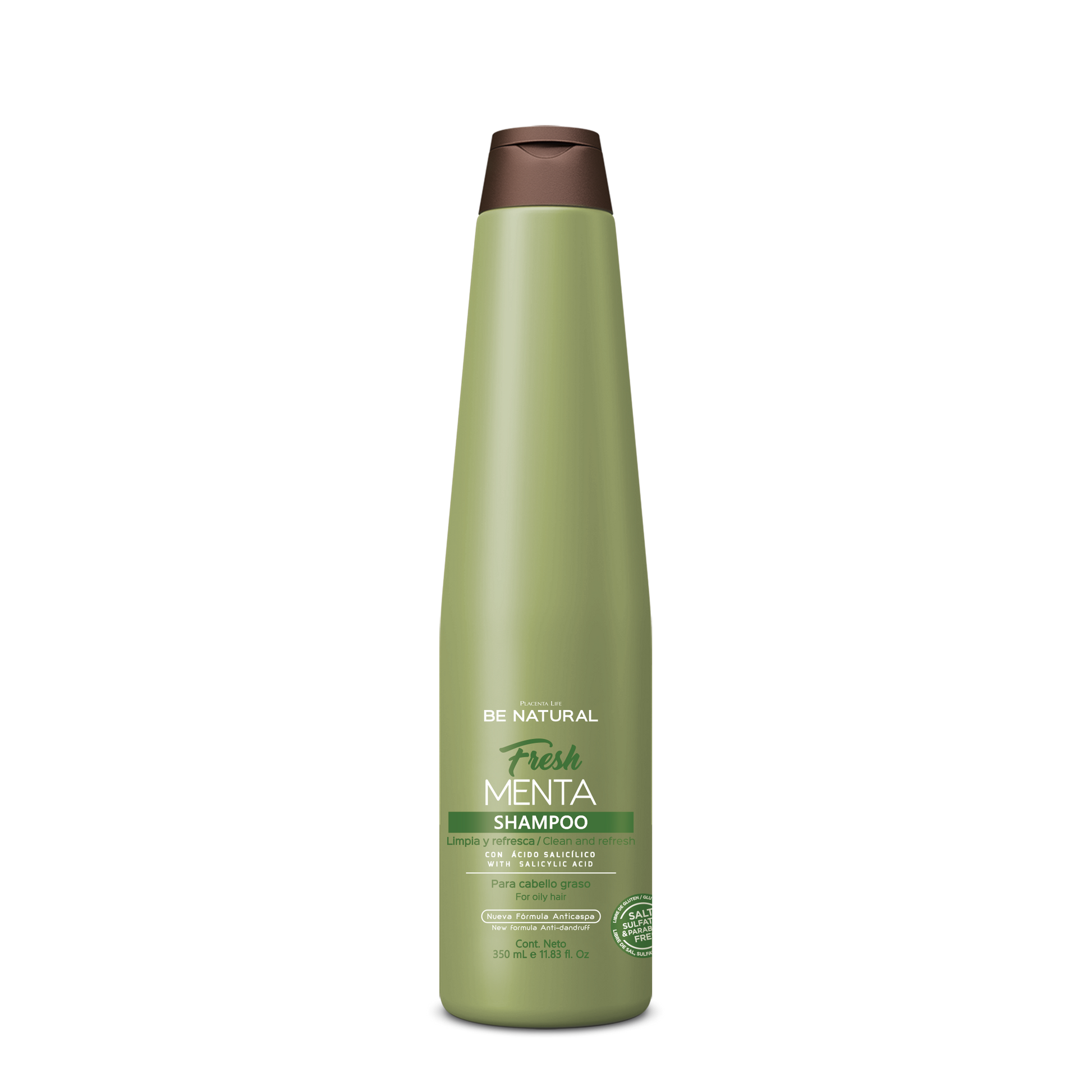 BE NATURAL BE NATURAL Fresh Menta Shampoo 350 ml Kosmetik